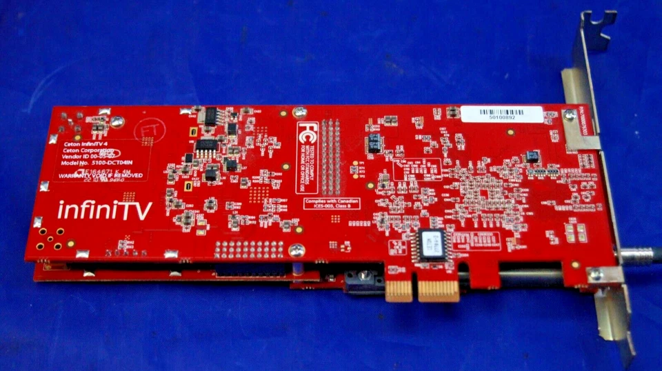 Ceton infiniTV pcie Tuner TV Cable Card Tuner Untested READ DESCRIPTION - Image 4 of 4