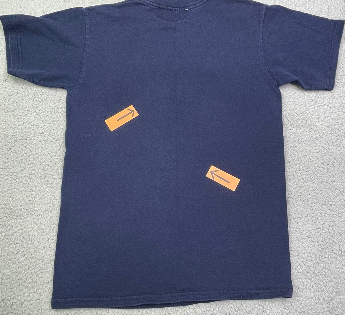 Oxford University Mens Shirt Blue Size Small Crew Neck