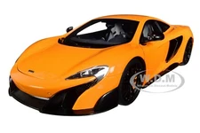 MCLAREN 675LT MCLAREN ORANGE 1/18 MODEL CAR BY AUTOART 76048