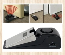 DOOR STOP Alarm Home Hotel Travel Wireless Security Alert Portable Safety Block