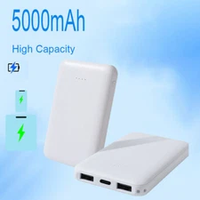 Portable Charger,20000mAh Power Bank,Dual USB Output, for iPad iPhone & Android 