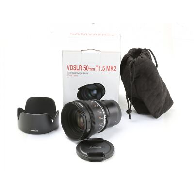 Samyang VDSLR T 1,5/50 MK 2 Sony FE-Mount + NEU (266661)