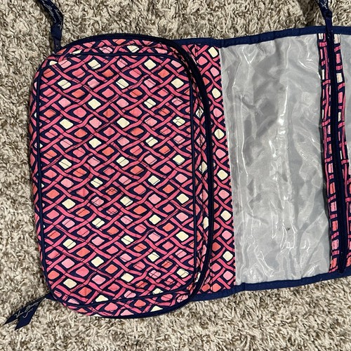 Organizador de viaje colgante Vera Bradley en artículos de tocador Katalina Pink Diamonds - Imagen 4 de 7