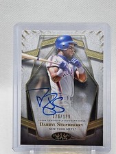 2022 Topps Tier One Baseball Darryl Strawberry Prime Performers Auto /199