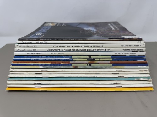Lot of 17 New Art Examiner Magazines 1989 Modern Art, International, Andre Trial - Picture 24 of 24