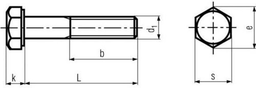 M20 x Over 150mm Hex Bolt Nut Washers High Tensile 8.8 BZP - Picture 5 of 16