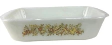 Anchor Hocking Fire King Milk White Le Bon Potager Ovenware Loaf Pan 9x5
