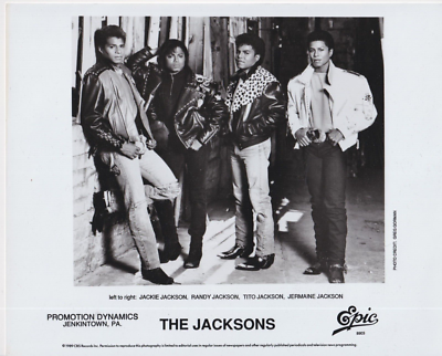 the Jacksons press photo 1989 | eBay