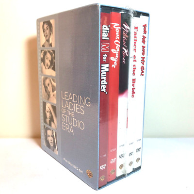 LEADING LADIES OF THE STUDIO ERA (2006) 5-Disc DVD Set - Davis, Garland, Taylor