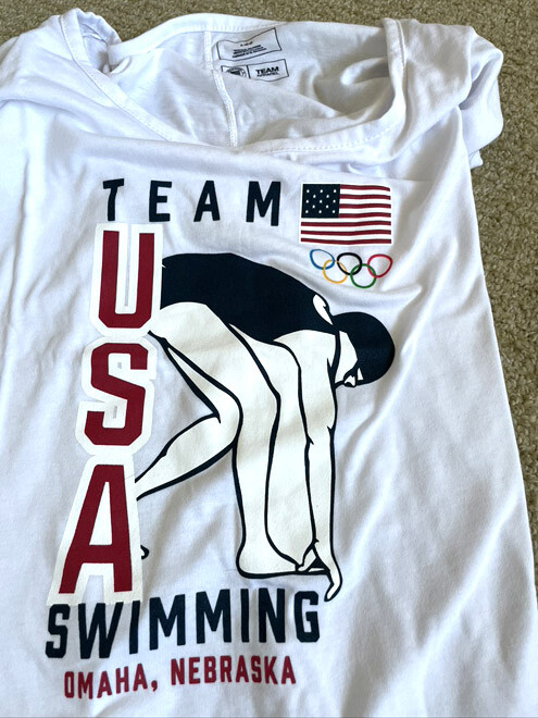 Tokyo Japan 2021 USA Olympic Swim Team Trials Wmns Tee Shirt