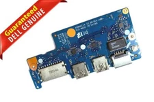 Dell OEM Vostro 5471 Power Button USB SD Card Reader IO Circuit Board  35KPW