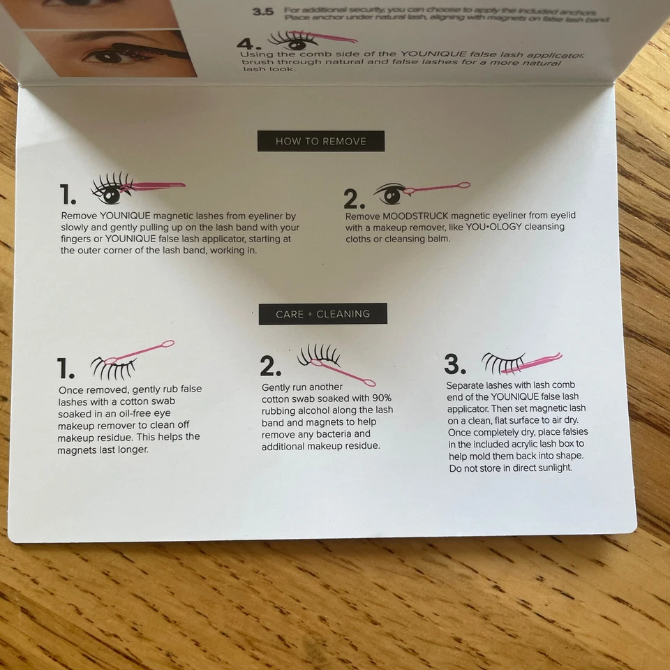 Younique Magnetic Lashes Inspiring Black Eyeliner Applicator Tool Bundle NEW - Image 3 of 4