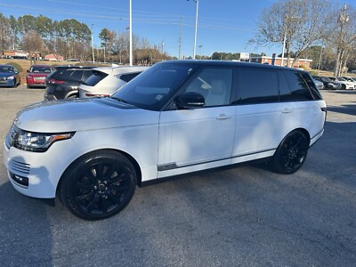 White/Nickel Trim Package For Range Rover Supercharged LWB 2013-2021 Year Models