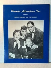 RARE VINTAGE PROMOTER BOOKLET FEATURING SMOKEY ROBINSON & THE MIRACLES & OTHERS