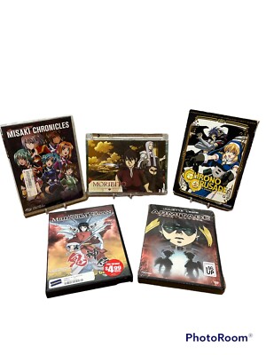 Assorted Lot 5 Anime DVD s Curono Crusade, Misaki Chronicles 