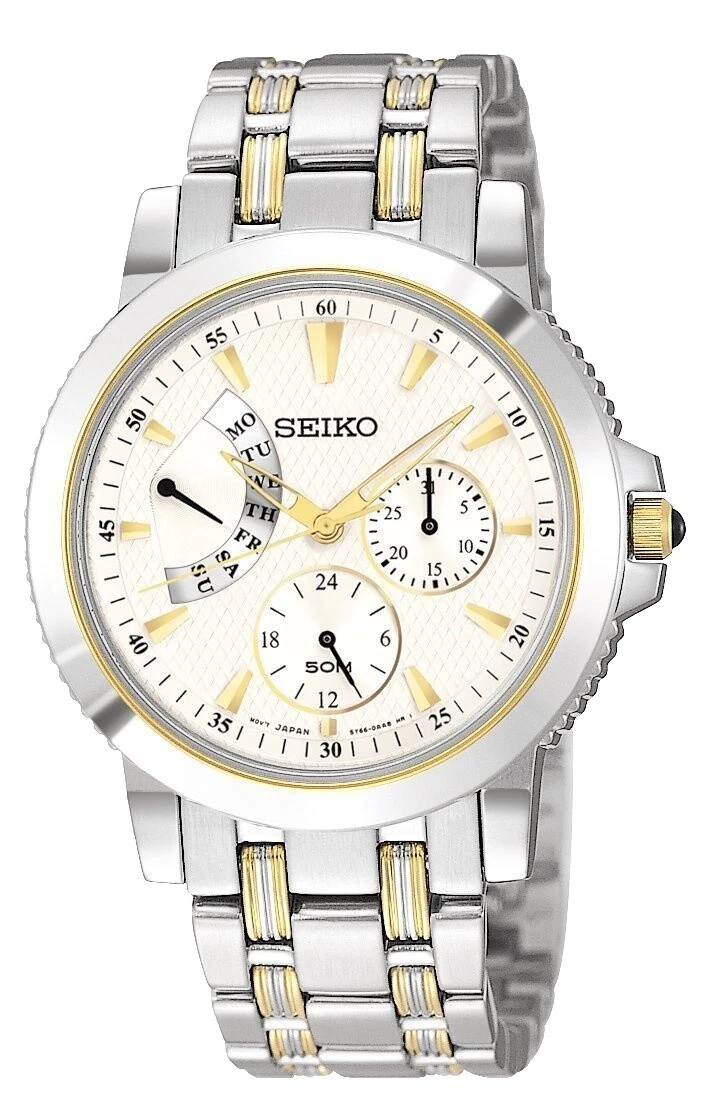 Alarma de Batería Seiko Cuarzo Relojes de pulsera