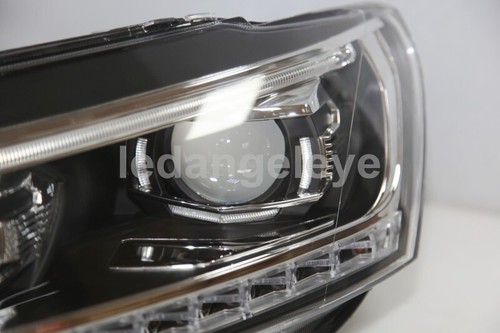2011-2015 Year For VW Passat B7 LED Headlights Lamp LED Angel Eyes Lights LDV2 - Picture 3 of 12