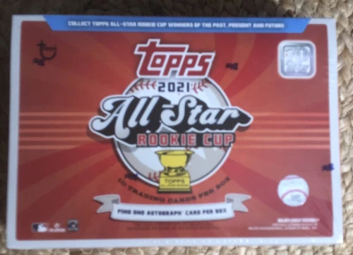 2021 Topps All-Star Rookie Cup Online Exclusive Factory Sealed Hobby Box - New!