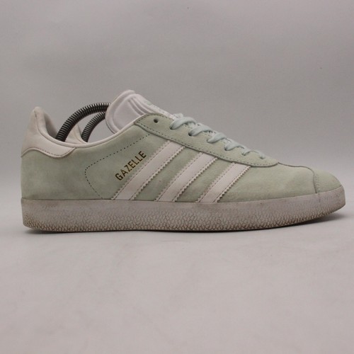 Adidas Gazelle Men's Size 9 Low Top Suede Sneaker Shoes Mint Green BB5473
