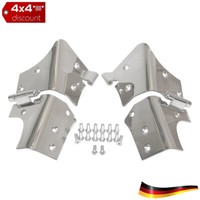 Windschutzscheiben Scharnier, Vorne Stainless Steel Polished Stainless Steel