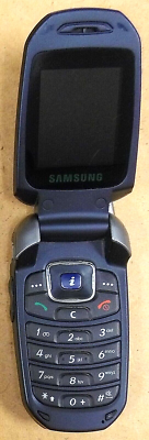 スマートフォン本体 050500F Bluejay 128GB Samsung SGH-X506 - Blue ( Unlocked ) Very Rare International Flip