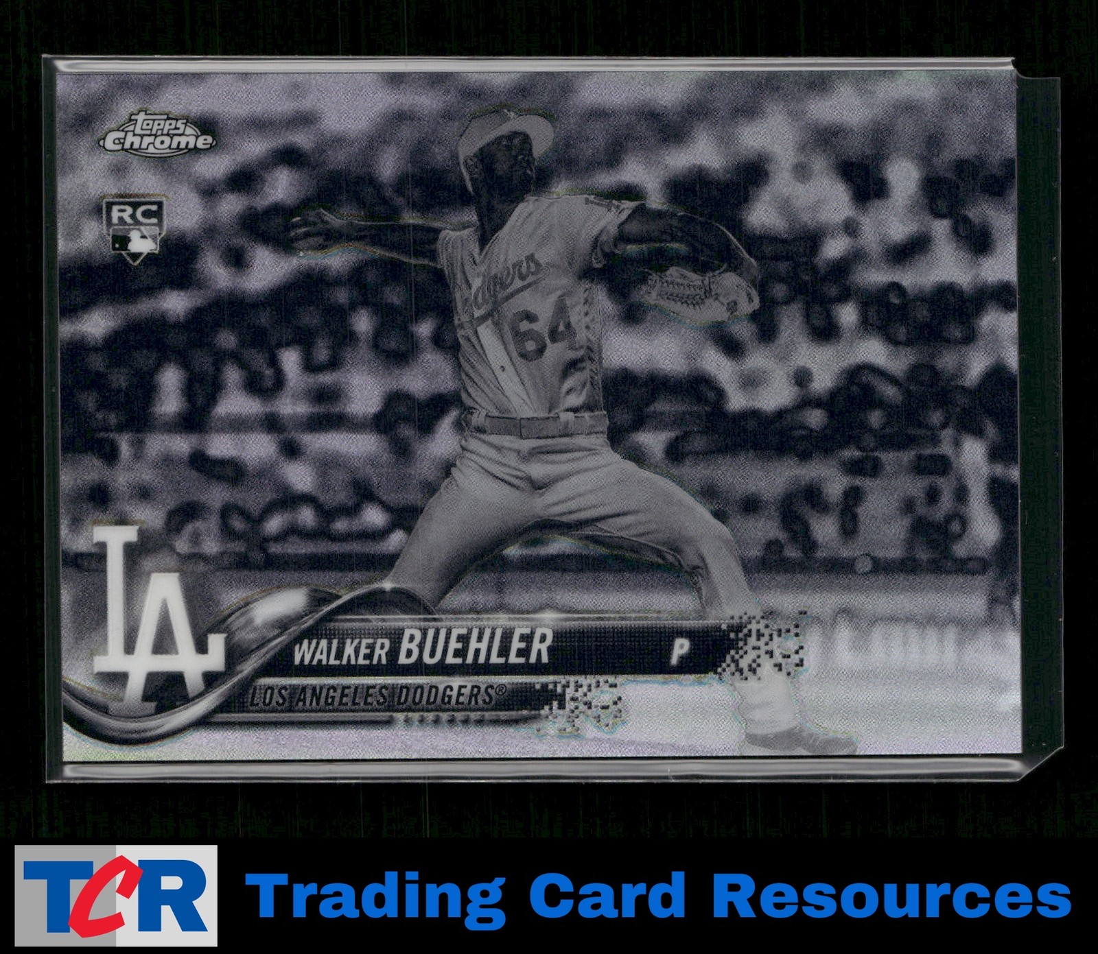2018 Topps Chrome #71 Walker Buehler Negative Refractor
