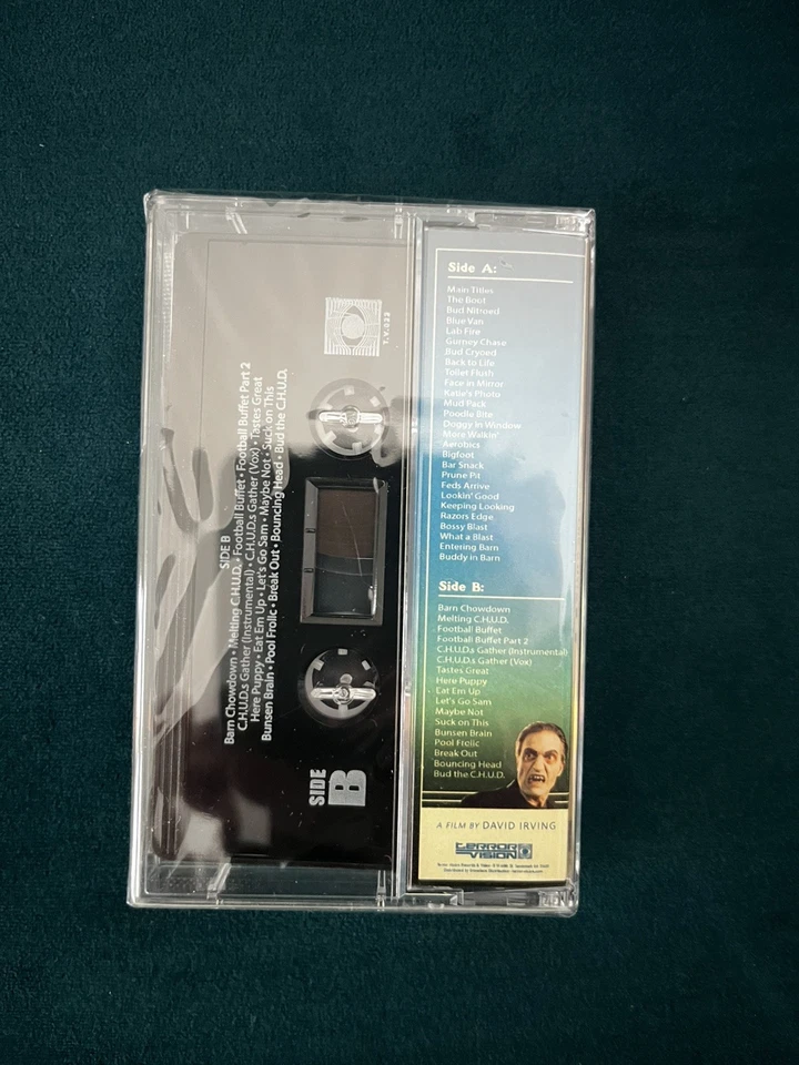 C.H.U.D 2 Audio Cassette New OST Terror Vision Black Tape CHUD soundtrack horror - Image 2 of 2