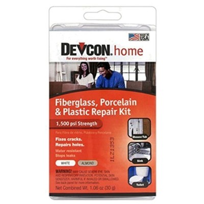 2 Pack Epoxy Repair Kit - Porcelain, Fiberglass