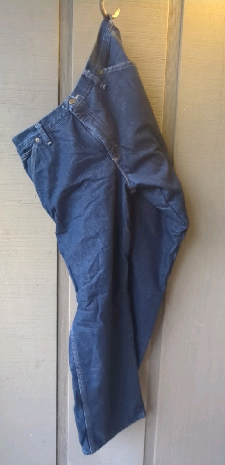 34x30 Dark Wash Straight Leg Cargo Warm Winter