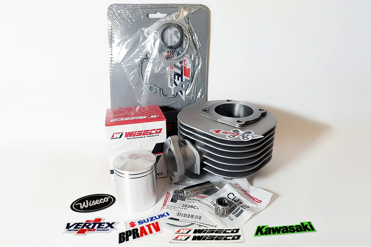 Suzuki LT80 Big Bore Top End Rebuild Kit Kawasaki KFX80 Bore 52mm