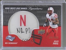 2011 Upper Deck Sweet Spot Rookie Signatures 558/599 Niles Paul #RS-NP Auto 0b2