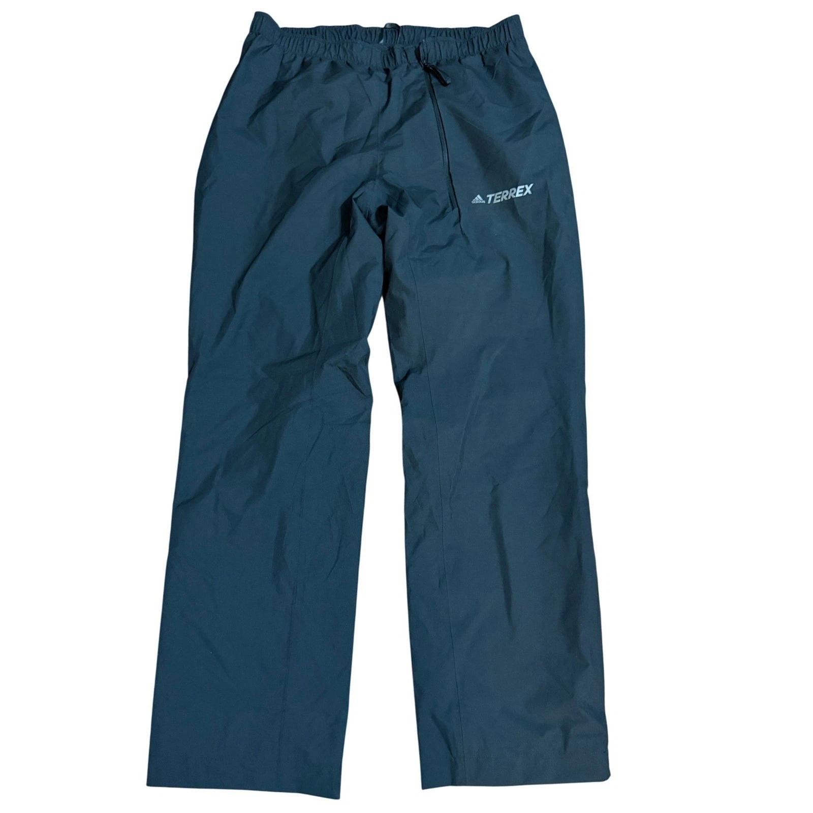 Adidas Terrex Primegreen RAIN.RDY Waterproof Rain Pants Black Size M