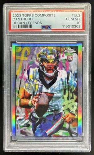 2023 Topps Composite CJ Stroud Urban Legends RC Rookie #UL-2 Texans PSA 10