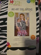 Creative Cuts Me & My Doll Apron Kit fits S-L child / 18” Doll .. NEW
