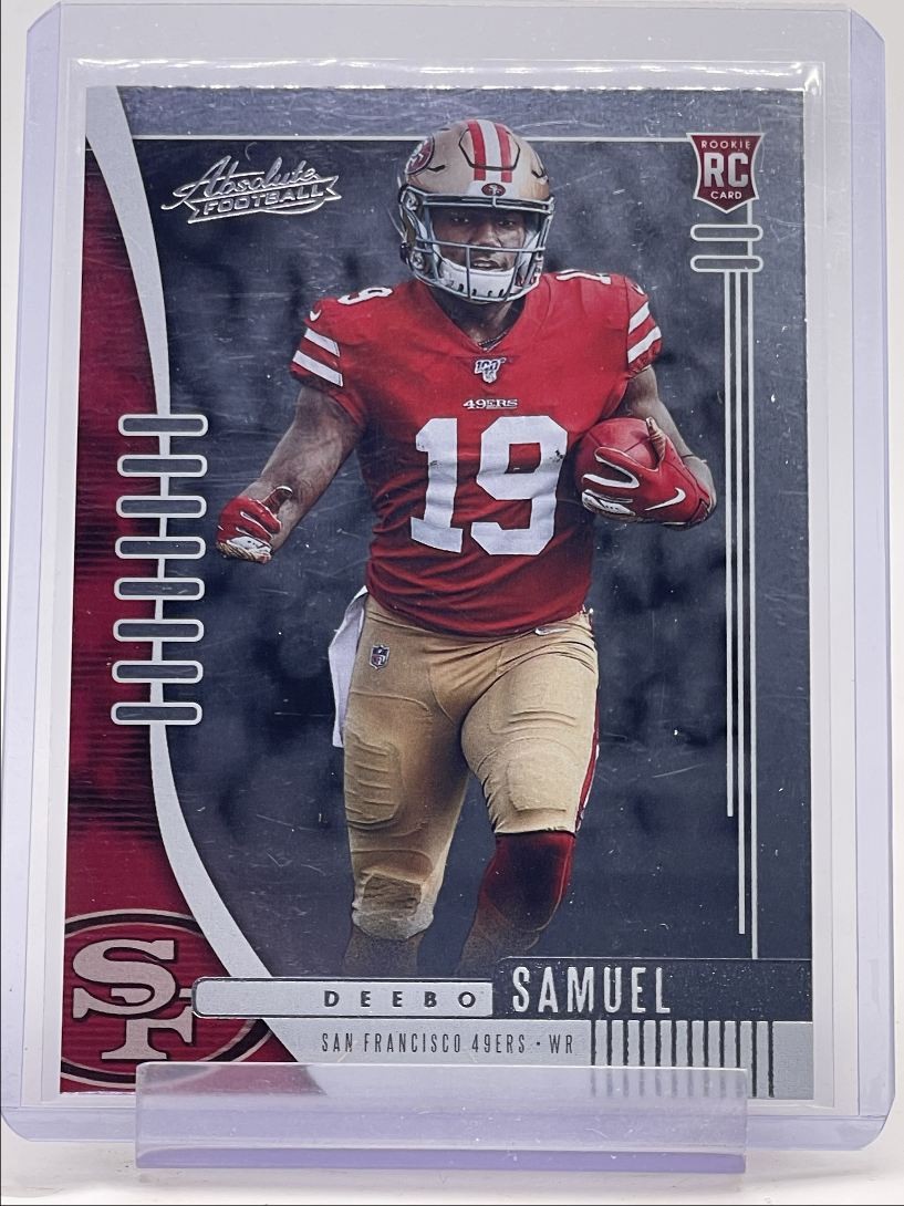 DEEBO SAMUEL 2019 ABSOLUTE FOOTBALL ROOKIE 49ERS #111 RC Q5835