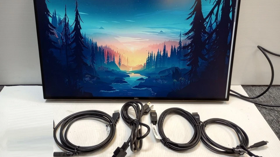 Dell 25" Inch Ultra Sharp QHD LED Computer Monitor U2518D 60Hz IPS HDR10 USB 3.0 - Image 3 of 4