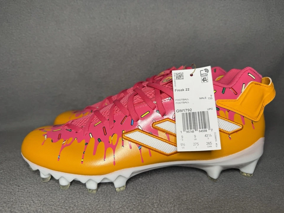 adidas X The Simpsons Donut Freak 22 Football Cleats Men’s Size 12 GW1792 New - Image 3 of 4