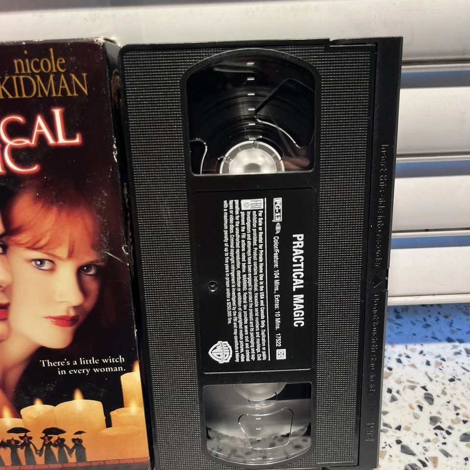 Practical Magic VHS Sandra Bullock, Nicole Kidman V11 - Image 4 of 4