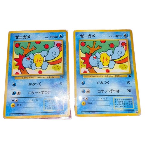 Pokemon Squirtle Intro Pack 2-Card Set