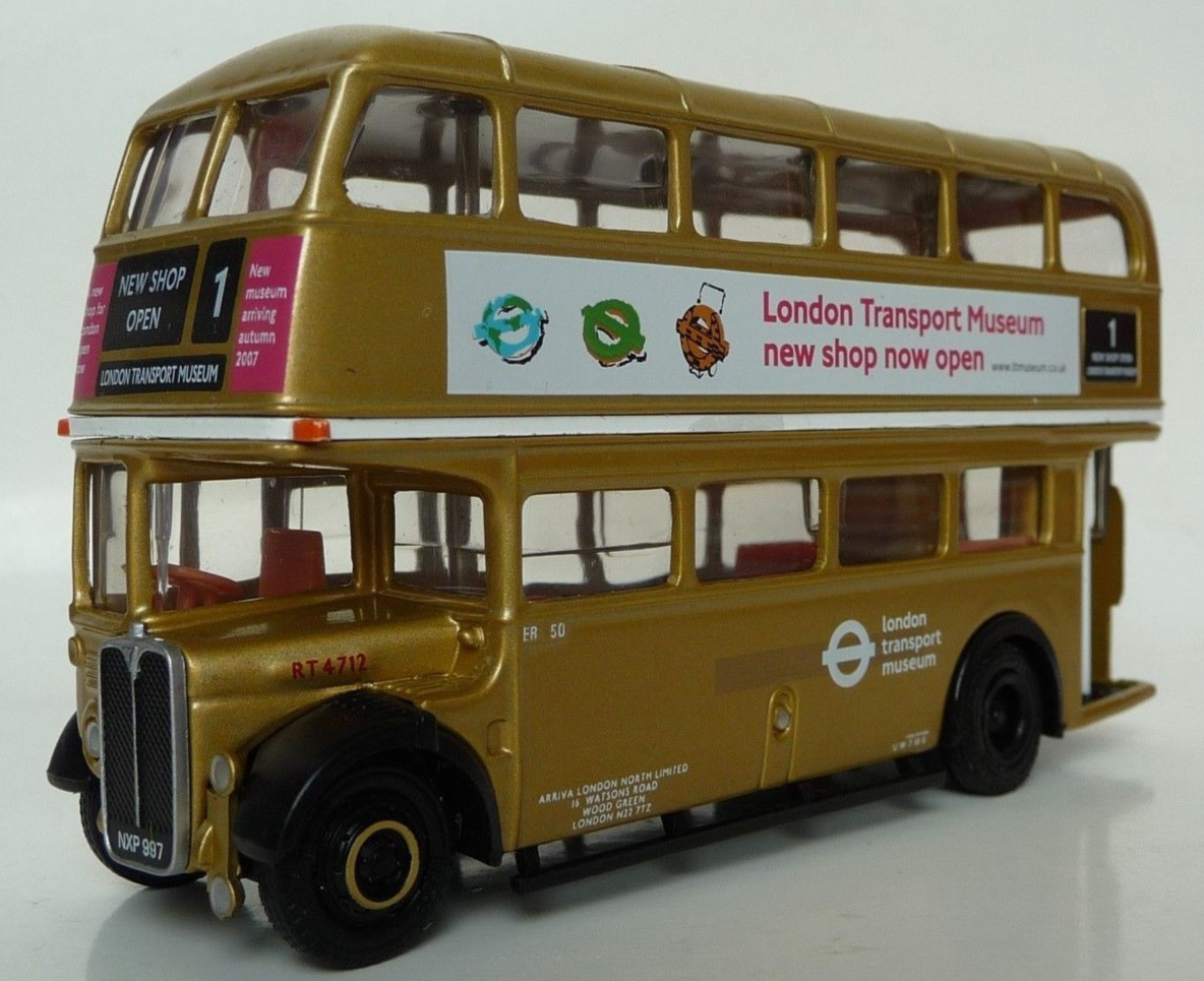 EFE 10131C AEC RT London Transport Museum shop opening 2007