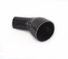 45degree 63-102mm2.5-4 Black Radiator Silicone Hose Turbo Intake Intercooler