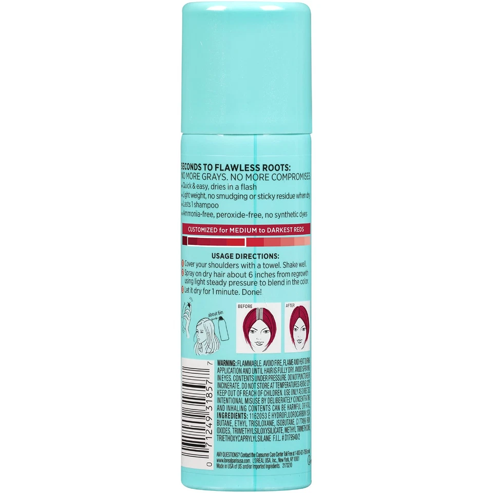 L'Oreal Paris Magic Root Cover Up Corrector Temporal Spray para Cabello Gris, Foto 2 de 4
