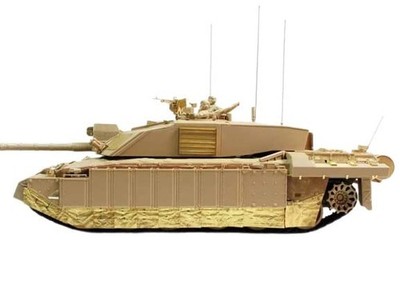 E.T. Modell E35-237 1/35 British Challenger Ii (Desert Version) (für Tamiya 35274