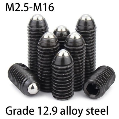 M2.5-M16 Hex Socket Allen Head Spring Ball Set Screw Plunger Point Grub Bolt