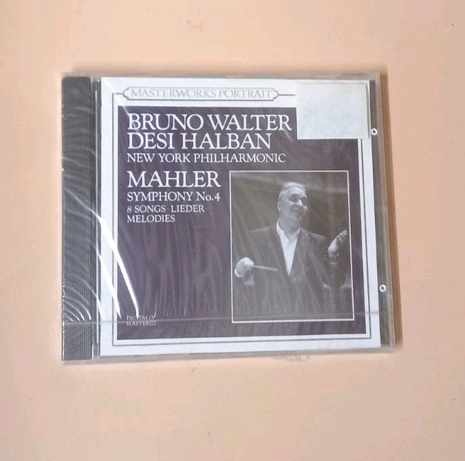 Mahler / Walter  - Symphony No. 4. Lieder Und Gesänge Aus Der Jugendzeit CD NEW