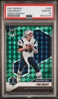 2021 Panini Mosaic TOM BRADY Green Mosaic Prizm SB MVPs #283 PSA 10 GEM GOAT
