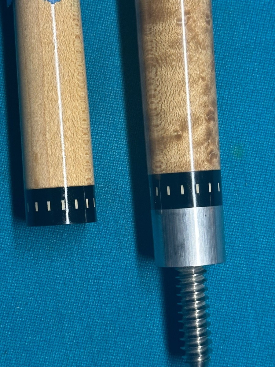 McDermott CJ Wiley M8- PS3 Pool Cue, Maple Shaft, 3/8X10, 4