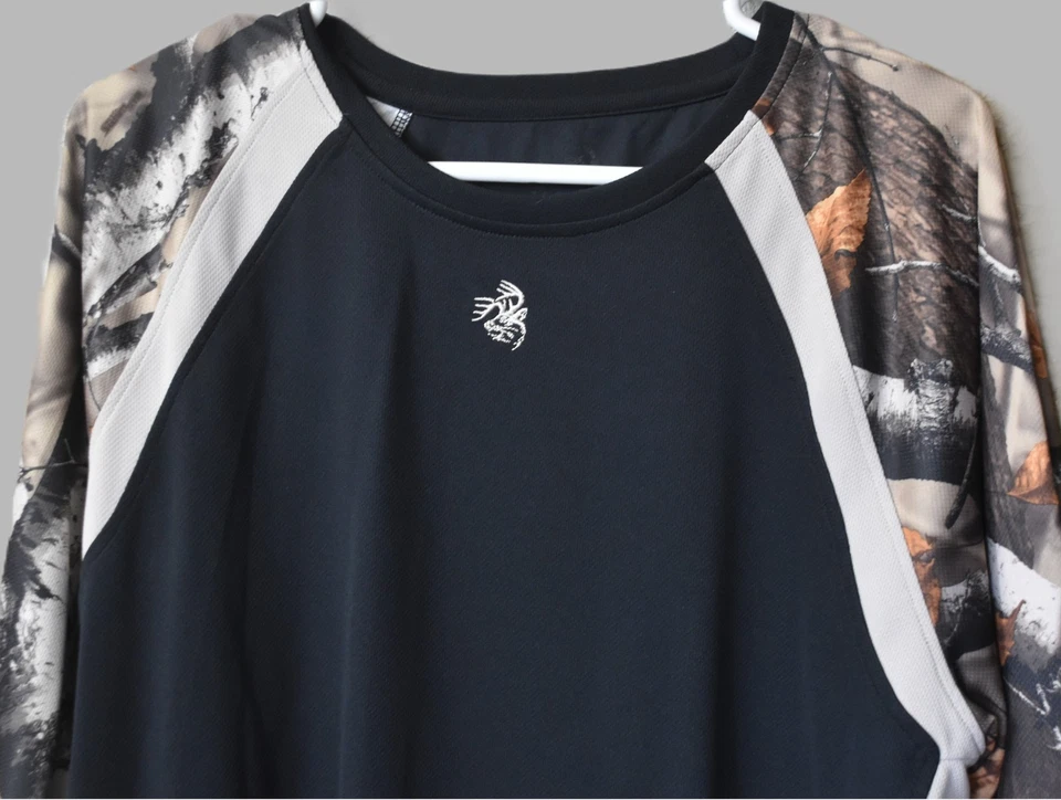 Legendary Camo Pullover Shirt Men’s Large Athletic Outdoor Hunting Base Layer - Image 2 of 4