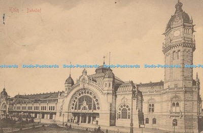R020062 Köln Bahnhof J G Schmitzsche 1910