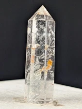 Garden Quartz Tower Point Clear Crystal Gemstone Chakra